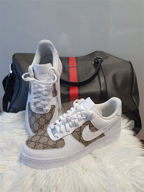 gucci print air force 1|Nike Air Force 1 GUCCI drop 2 .